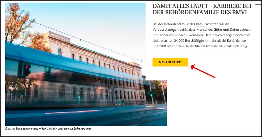 Modul Über uns auf der Startseite Modul Über uns auf der Startseite